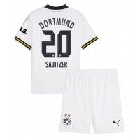 Borussia Dortmund Marcel Sabitzer #20 Kolmas Peliasu Lasten 2024-25 Lyhythihainen (+ Lyhyet housut)